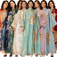 Elegant Sequin Mesh Kaftan Maxi Dress - Batwing Sleeve Summer Evening Gown